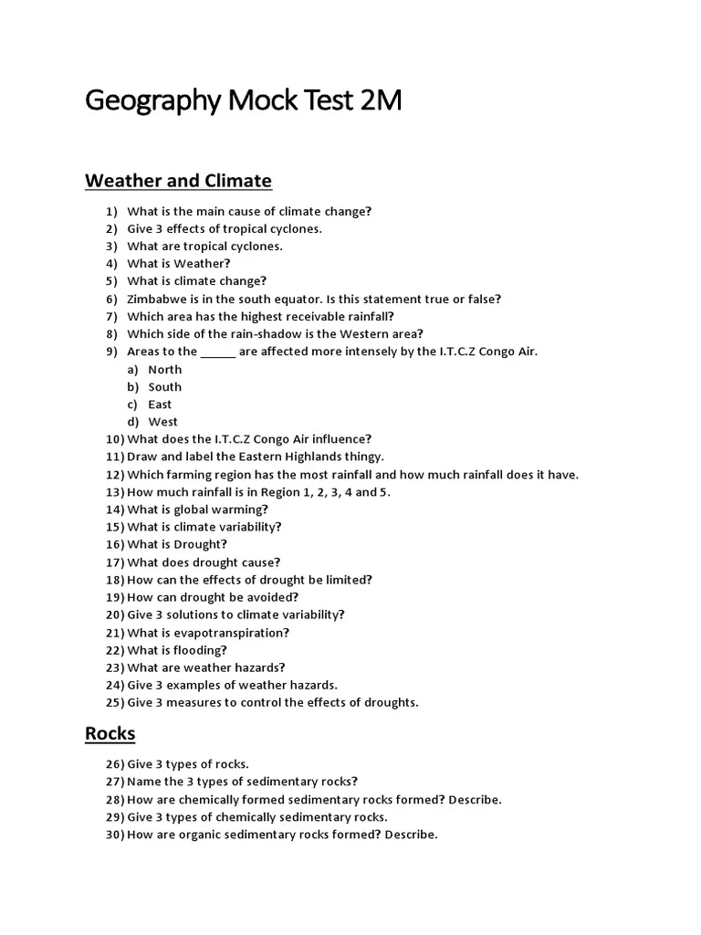Geography-Of-Natural-Hazards-Exam-Past-Paper-Mpya-News