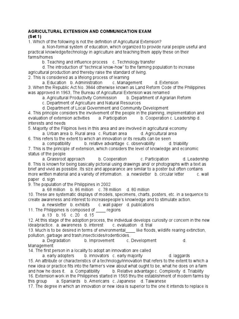 Adult-Education-And-Agricultural-Extension-Exam-Past-Paper-Mpya-News