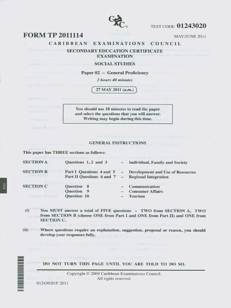 Social-Studies-For-ECE-Exam-Past-Paper-Mpya-News