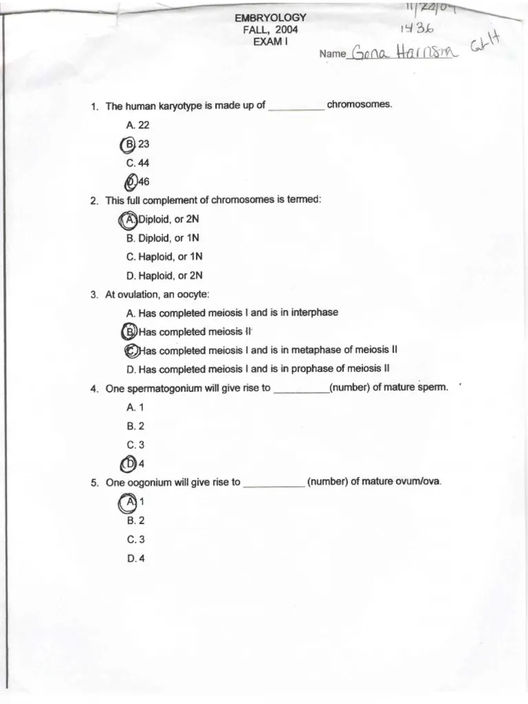Embrology-Exam-Past-Paper-Mpya-News
