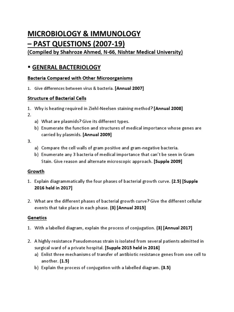 Medical-Bacteriology-II-Exam-Past-Paper-Mpya-News