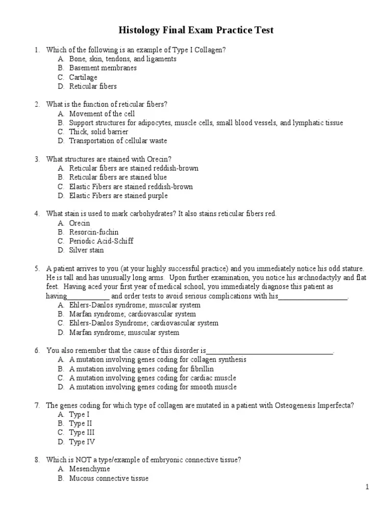 Histology-And-Cytopathology-Exam-Past-Paper-Mpya-News