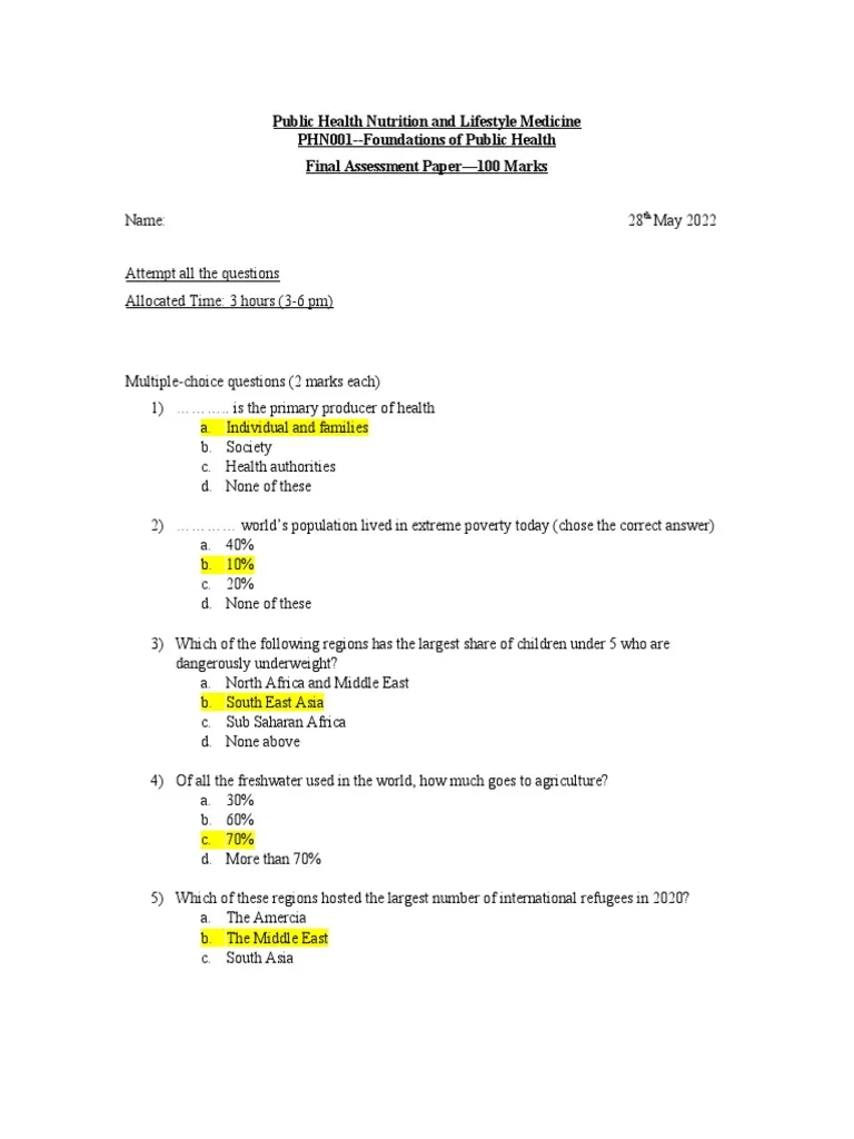 Fundamentals-Of-Public-Health-Exam-Past-Paper-Mpya-News