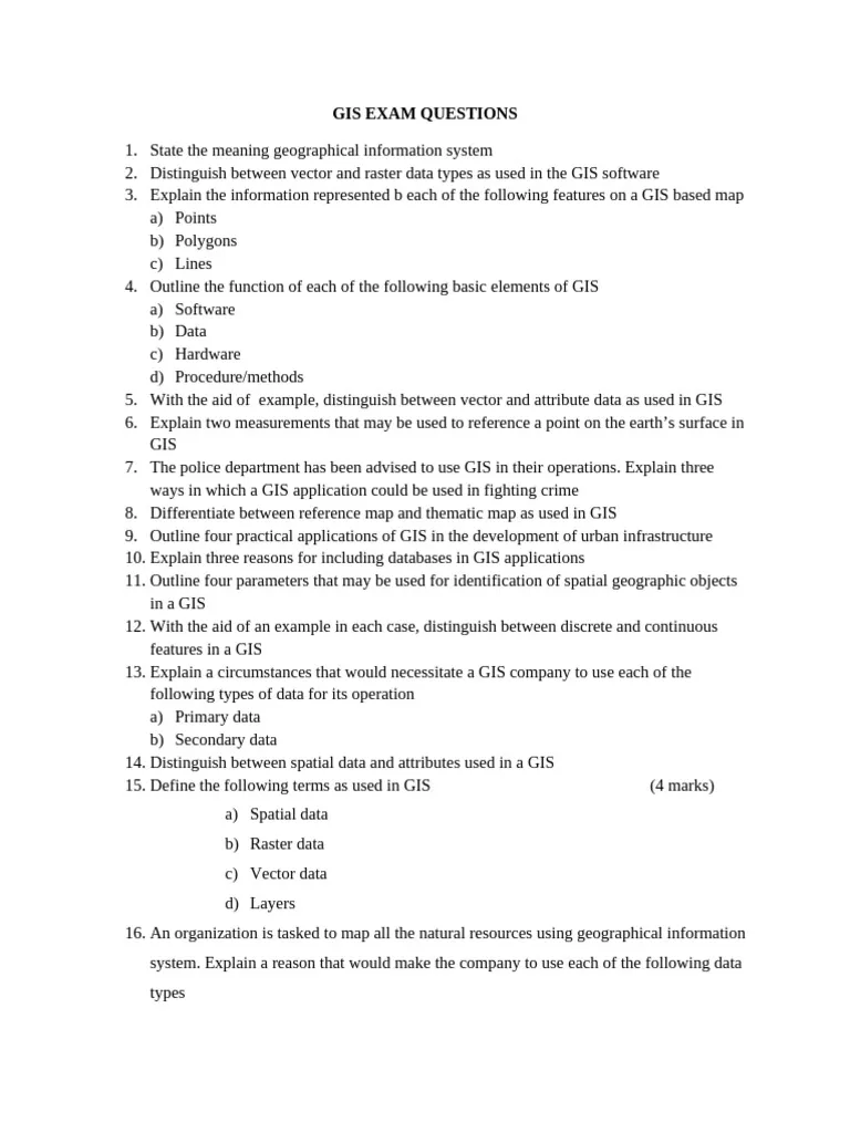 Environmental-Geographical-Information-Systems-Exam-Past-Paper-Mpya-News