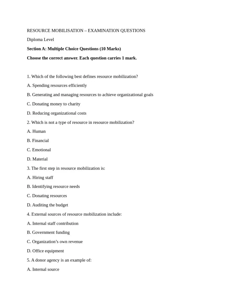 Resource-Requirements-And-Mobilization-Exam-Past-Paper-Mpya-News