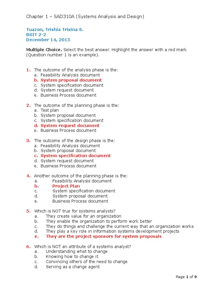 ChatGPT said: Systems-Analysis-And-Design-Exam-Past-Paper-Mpya-News
