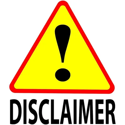 Disclaimer Page