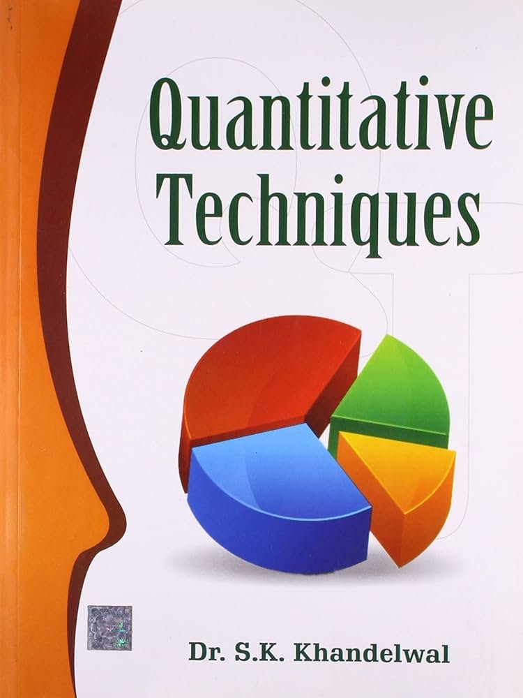 Quantitative Techniques Exam Past Paper